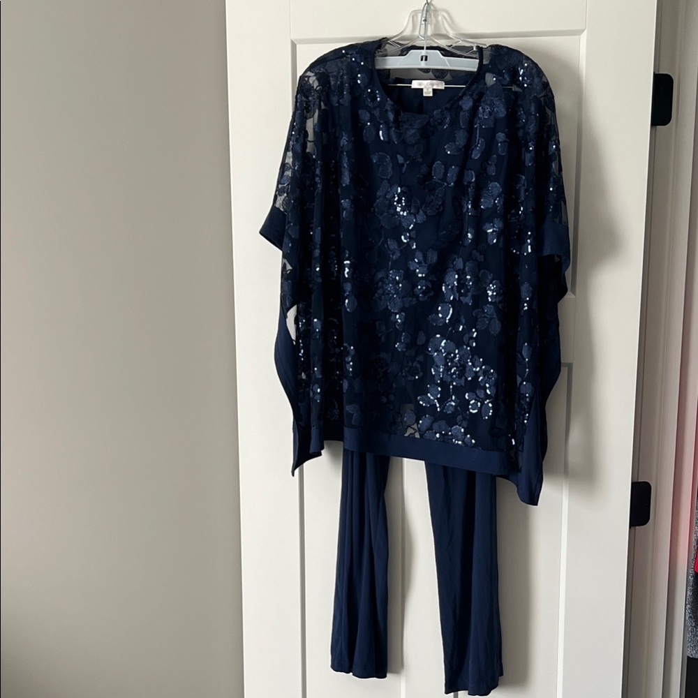 Oleg Cassini Midnight Blue Ensemble
